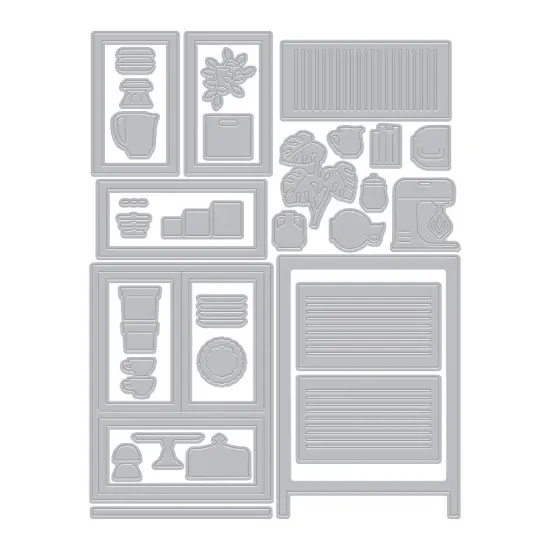 Hero Arts Die Set-Classic Cabinet {3}