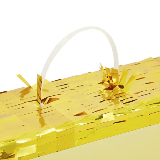 Juvale Gold Foil Number 5 Pinata for Kids Ages 3-14 Birthday Party Decorations, Centerpieces, Anniversary Celebrations, Small (15.5 x 10.5 x 3 In) {4}