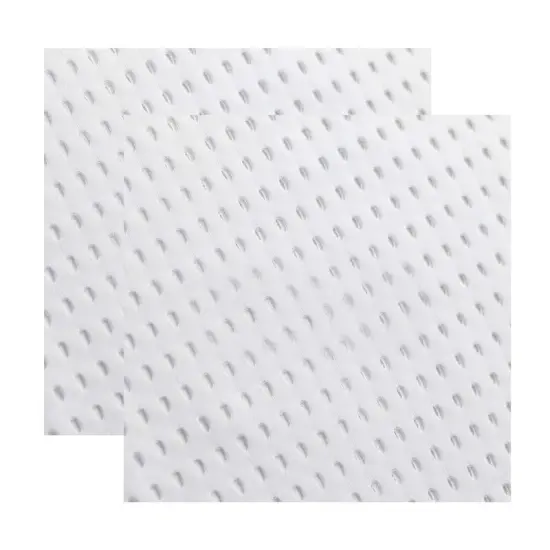 Peep Mesh Poly Spandex Breathable Fabric White {5}