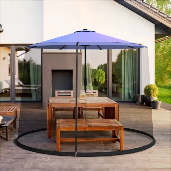 Outdoor Umbrella Table Screen Mosquito Bug Insect Net {2}