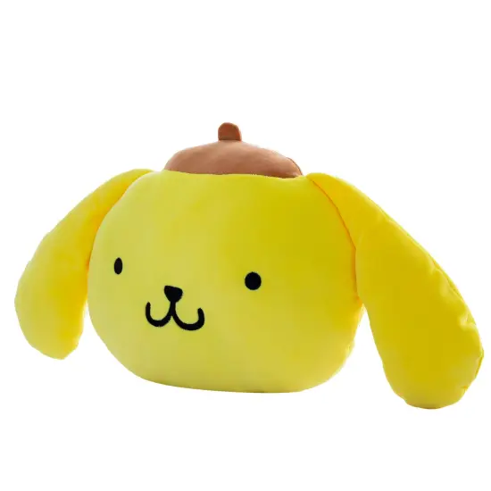 Sanrio Knife Edge 12 Inch Cloud Pillow Pompompurin {2}