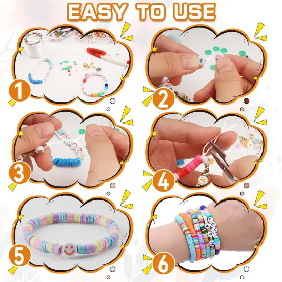 Elastic String for Bracelets, Wear-Resistant Bead Stings for DIY Bracelet, Necklace and Jewelry Making {5}