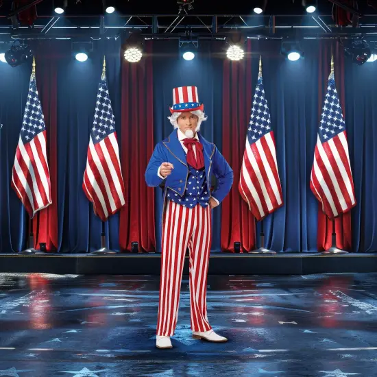 Uncle Sam Adult Costume {5}