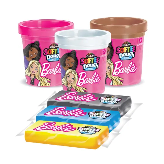 Collections Etc Barbie Softee Dough Pet Shop Children's Toy {5}