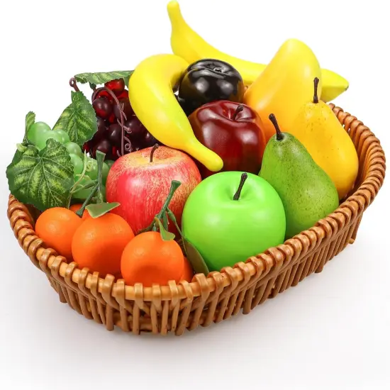 13 Pcs Artificial Fruits Pack {3}