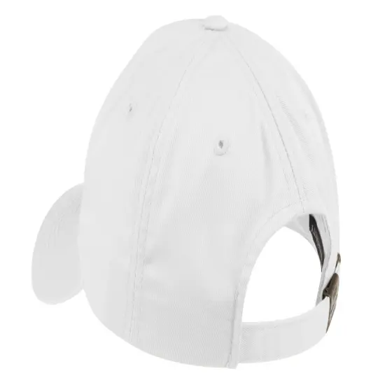 Port Authority&reg; Fine Twill Cap White {2}