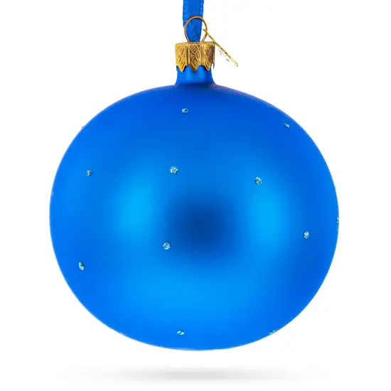 Dominican Republic Glass Ball Christmas Ornament 4 Inches {4}