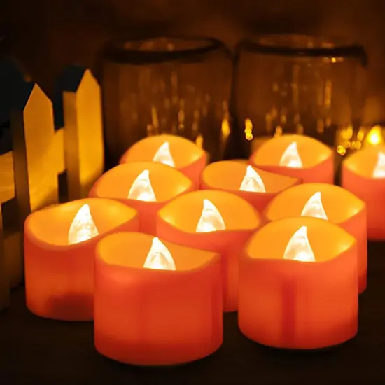 24 Pack Halloween Tea Lights {2}