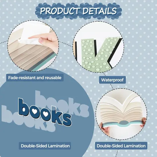 Boho Heart Bulletin Board Decorations Set {3}