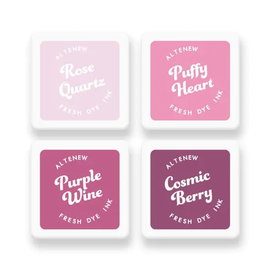 Rose Petal Fresh Dye Ink Mini Cube Set {1}
