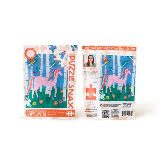 Unicorn Forest 48 Piece Kids Puzzle Snax {4}