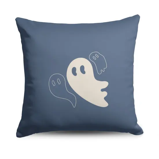 Halloween 18 Inch Throw Pillow Eerie Cat {12}