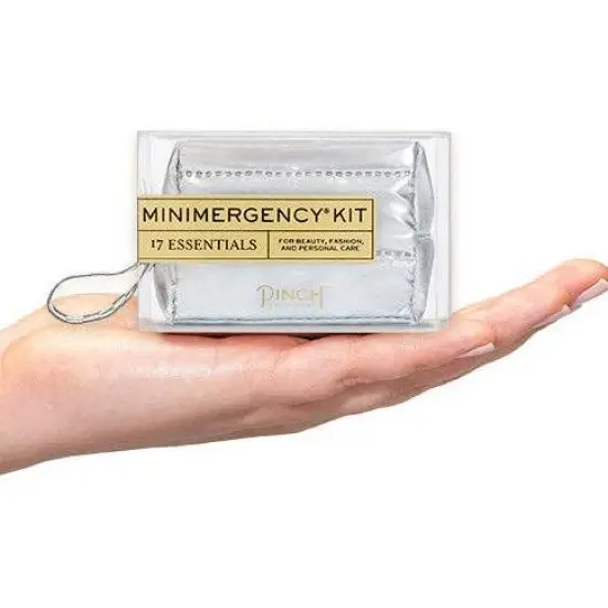 WHITE PUFFER MINI EMERGENCY KIT {3}