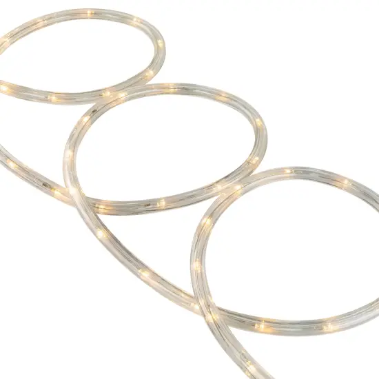 Northlight Flexible LED Outdoor Christmas Lights - Warm White - 18' Clear Wire {3}