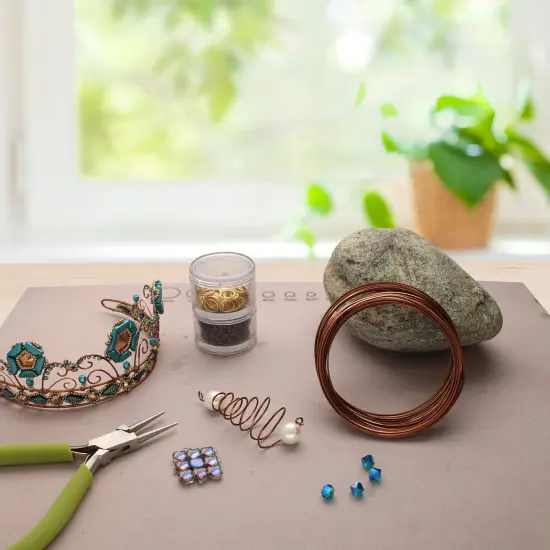 The Beadsmith Square Craft Medium Wire {2}