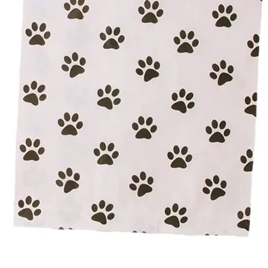 Paw Print Paper Gift Bags 6 3/8" x 8 1/2" {4}