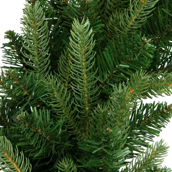 Northlight Real Touch&trade;️ Washington Frasier Fir Artificial Christmas Wreath - 24" - Unlit Green {5}