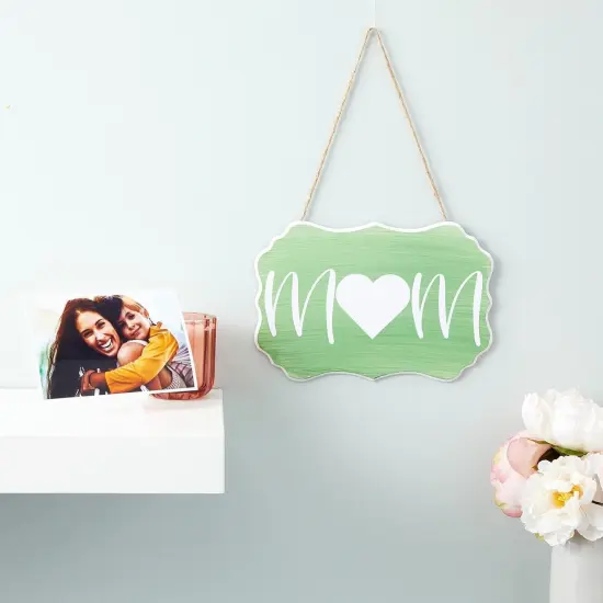 6-Pack of Unfinished MDF Hanging Wood Plaques {2}