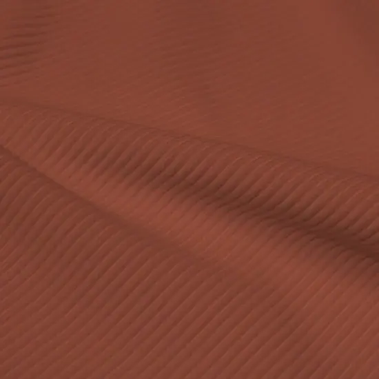 Ribbed Spandex Fabric Pale Copper {1}