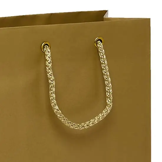 Fashionable Matte Euro Tote 9" x 3 1/2" x 7" {5}