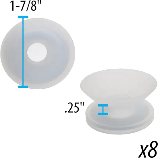 The Beadsmith Bob-EEZ Cord Management &ndash; No-Tangle Thread Bobbins with 24 Gram Weights &ndash; 1-7/8&rdquo;, Bag of 8 Pieces &ndash; Storage Organization &ndash; Jewelry Tools for Kumihimo Braiding and Macrame Designs {3}