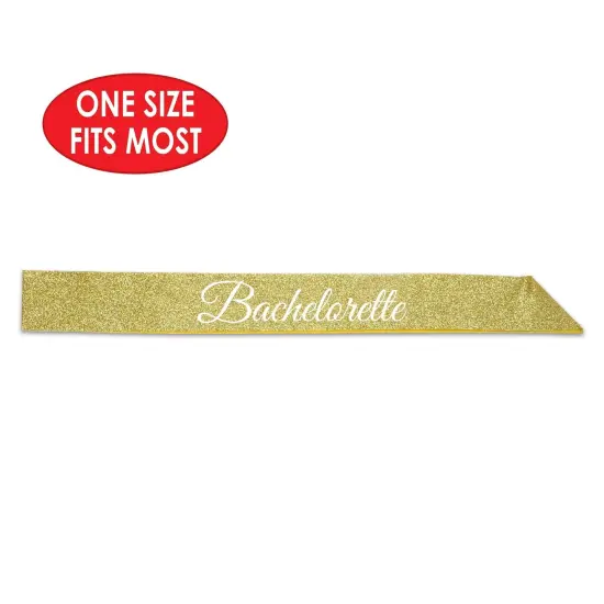 6 Pack Bulk Bachelorette Glittered Sash {4}
