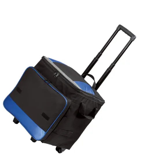 Port Authority&reg; Rolling Cooler Red {7}