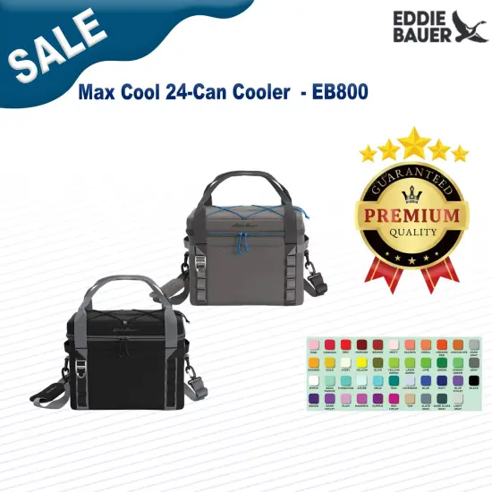 Eddie Bauer &reg; Max Cool 24 Can Cooler Metal Grey/Exp Blue {2}