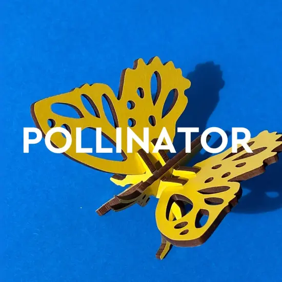 Little & Wood: Woodlet: Small - Honey Bee - Yellow, 3D Wooden Kit-Set, Insect Puzzle, Easy Assembly, Pop Build Fun, Sustainably Sourced Wood, Ages 6+ {7}