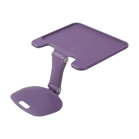 The Surf Folding Portable Lap Desk, Large, Flexible Seating Eggplant {1}