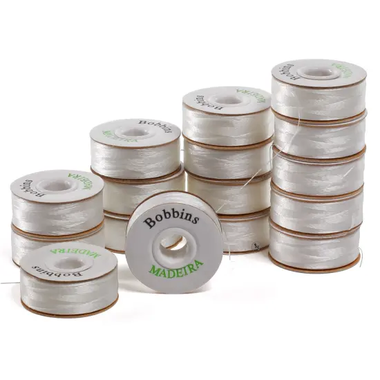 Madeira Sided Bobbin White L {3}