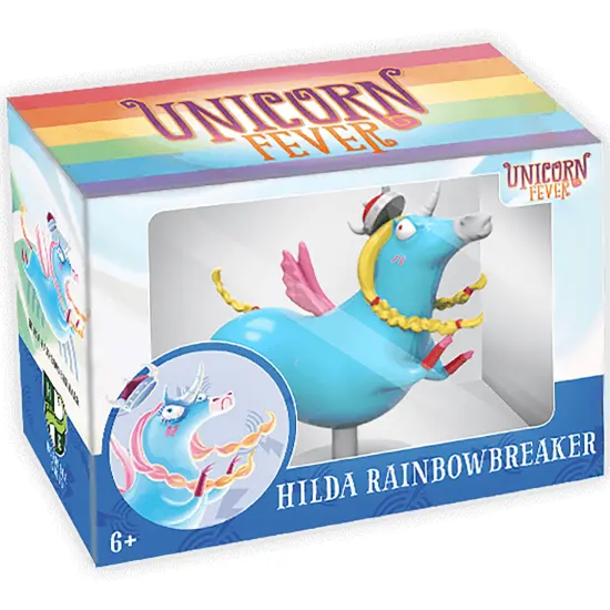 Unicorn Fever: Hilda Rainbowbreakers - Painted Figure - Collectible Unicorn Miniature, Ages 6+ {1}