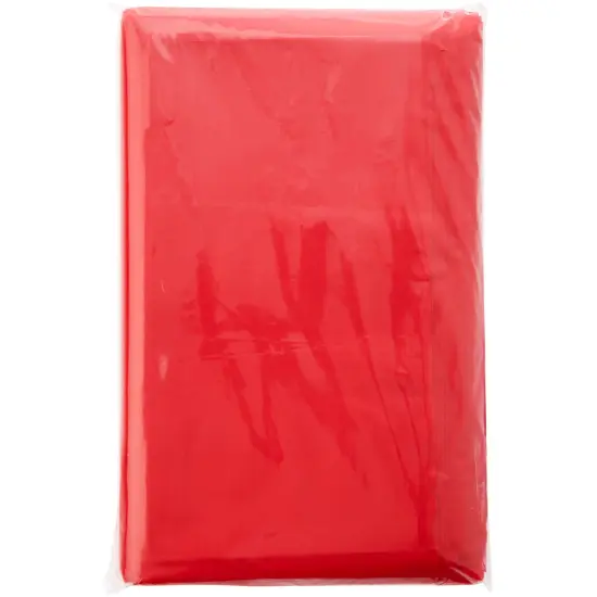 Plymor 12" x 15", Red 2 Mil Flat Open Plastic Poly Bags {5}