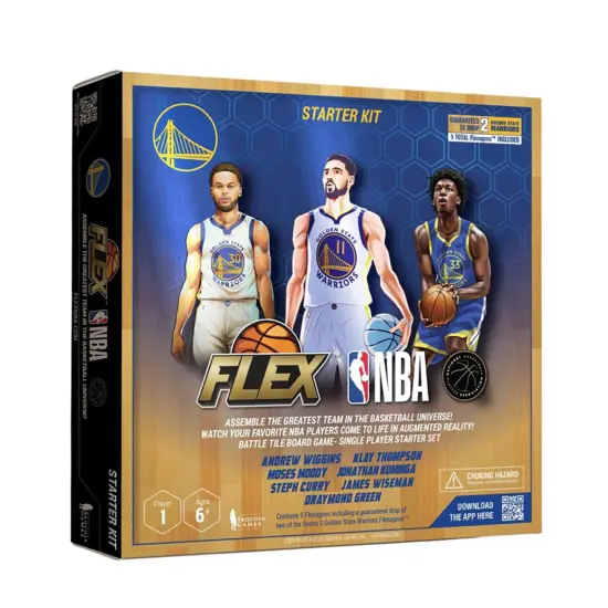 NBA FLEX Series 2 Golden State Warriors 1 Player Starter Set {1}