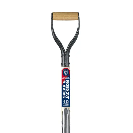 Spear & Jackson Neverbend Professional Digging Spade &ndash; Heavy-Duty Forged Carbon Steel Garden Spade for Tough Soil and Precision Digging {3}