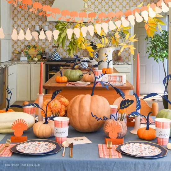 BONJOUR FETE X THE HOUSE THAT LARS BUILT THANKSGIVING COCKTAIL NAPKINS {4}