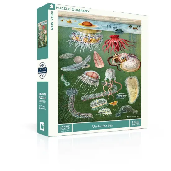New York Puzzle Company Under the Sea 1000 Piece Piece Jigsaw Puzzle {2}