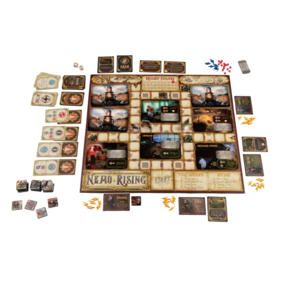 Nemo Rising: Robur the Conqueror Cooperative Board Game {6}