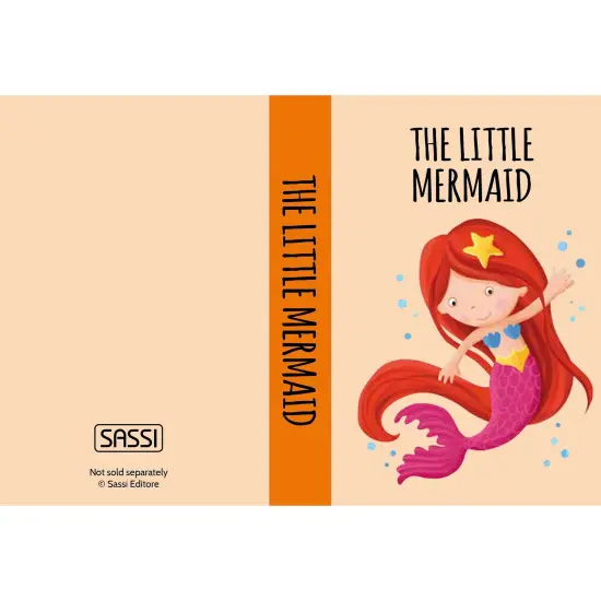 Sassi: My First Library - Fairy Tales - 8 Cardboard Mini-Book Set, Learn By Reading & Playing, Illustrated Story Books, Portable Box, Kid-Toddlers 2+ {7}