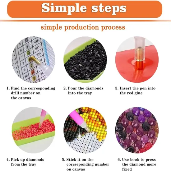 Dragon Diamond Painting Kit - 14x14inch (MZ0271) {5}