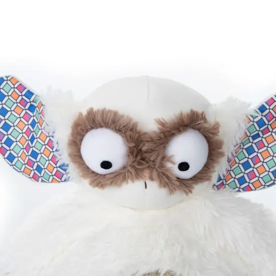 Inklings Baby & Toddler 8" Plush Soft Bean Bag Toy, Wobby The Wild Eared Wala, Inclusive Kids Stuffed Animal for All Families, Gender Neutral Funky Fun Sensory Gift {3}