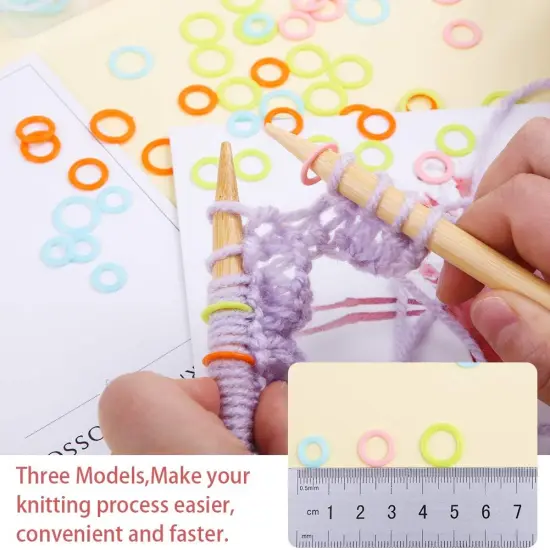 220 Pcs Knitting Stitch Marker {5}