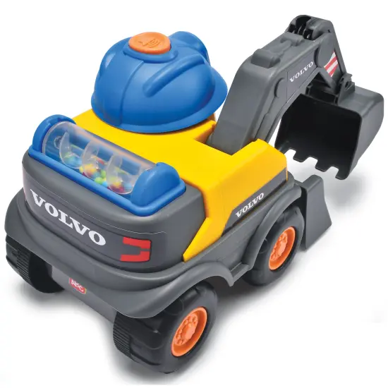 Dickie Toys: ABC Volvo Danny Digger - Yellow & Blue - Light Up & 5 Sounds, 10" Motorized Vehicle Toy, Construction Excavator, Licensed, Kids Ages 3+ {4}