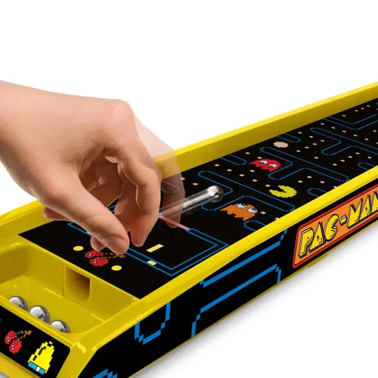 Pac-Man: Arcade Alley-Ball - Premium Series, 3 Foot Track, Lights & Sounds Tabletop Game, LED Scoreboard, Licensed, Adults & Kids 6+, 1-2 Players {4}