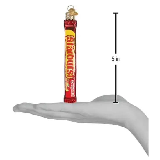 Old World Christmas 5.0 Inch Starburst Tree Ornament , Original Candy Fruit Flavor Red {2}