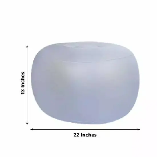 13x22 Assorted Air Candy Inflatable Light Up OTTOMAN LED Furniture Party Events {3}