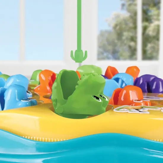 Ambassador Games: The Fishing Game - Dinosaur Edition - Classic Animated Catching Game, Dinos Spin Around & Bite Up & Down, Kids Ages 3+, 2-4 Players {4}