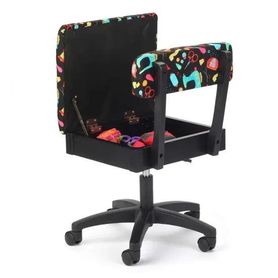 Arrow Black Notions Hydraulic Sewing Chair &ndash; H7013B {2}