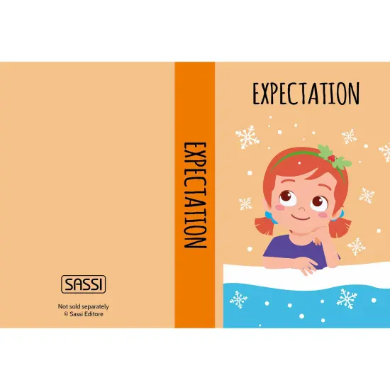 Sassi: My First Library - Emotions- 8 Cardboard Mini-Book Set, Feelings Development, Rhyming Stories, Portable Box, Read-Learn-Play, Kids-Toddlers 2+ {5}