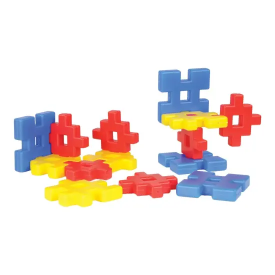 Joyn Toys Waffle Blocks Manipulative Set - 42 Pieces {1}